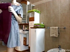 Beauté, Femelle, Poilue, Mère que j'aimerais baiser, Chatte, Russe, Solo, Nénés