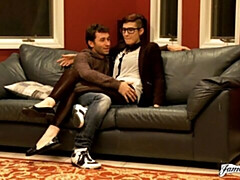 デカ尻, デカチン, フェラチオ, 茶髪の, バック, 自然山雀, ティーン, オッパイの