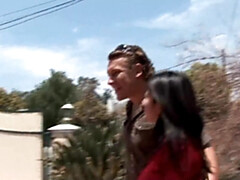 Grosse titten, Braunhaarige, Spermaladung, Schwanz, Latina, Milf, Mutti, Rau