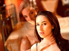 指いじり, レズビアン, なめる, オナニー, オマンコ, 剃毛, ガリガリ, ストリッピング