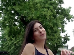 Morena, Corridas faciales, Alemán, Peludo, Sexo duro, Tetas naturales, Adolescente, Tetas