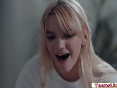 Kont, Lieveling, Lesbisch, Likken, Orgasme, Kut duiken, Tiener, Tieten likken