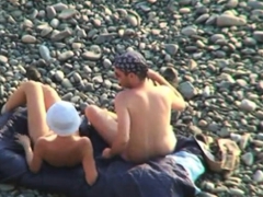 Amateur, Playa, Mamada, Al aire libre, Público, Realidad, Tetas, Voyeur