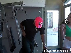 アフリカ人, デカチン, 黒人, バック, Hd, 異人種間, 長身, ティーン