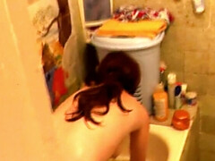 Amateur, Salle de bains, Gros seins, Brunette brune, Fétiche, Hd, Fils, Tabou