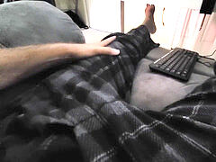 Grosse bite, Papa, Masturbation
