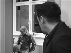 Blondine, Blasen, Spermaladung, Deutsch, Hardcore, Natürlichen titten, Büro, Sekretärin