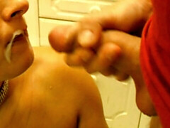 Belle grosse femme bgf, Gros cul, Grosse bite, Gros seins, Blonde, Sucer une bite, Léchez, Masturbation