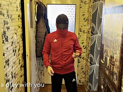 デカチン, 捕まる, ディルド, 面白, ゲイ, 巨大なディルド, 馬乗り, ユニフォーム