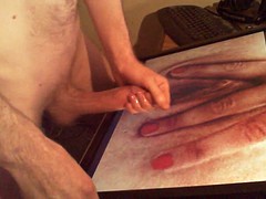 Verga grande, Gay, Masturbación