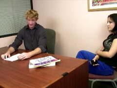 Dimwit's stepmother breaks professor's will via a blowjob