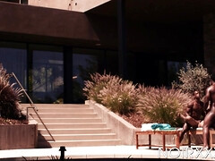 Grosse bite, Noire, Sucer une bite, Tir de sperme, Gorge profonde, Queue, Hard, Embrassement