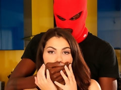 デカ尻, 黒人, フェラチオ, 浮気する, フェティッシュ, 異人種間, キッチン, ティーン