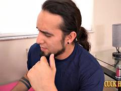 Verga grande, Tetas grandes, Rubia, Cornudo, Ébano, Sexo duro, Tetas, Esposa