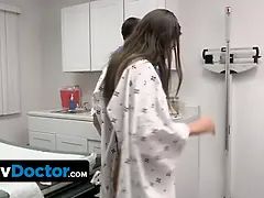 Amerikanisch, Arsch, Braunhaarige, Besamung, Spermaladung, Hd, Büro, Arsch lecken