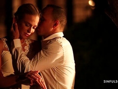 フェラチオ, 結婚, カップル, カワイイ, オマンコ, ソフトコア, 結婚式, 妻