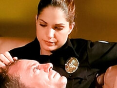 Good-looking chick Temptress opened her little crack for a huge penis