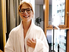 Grote lul, Handbeurt, Likken, Masturbatie, Gezichtspunt, Mager, Tiener, Tieten likken