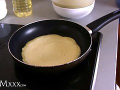 ブロンド, レズビアン, 淫乱熟女, 母, オーガズム, オマンコ, 義母, オッパイの