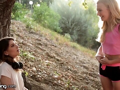 Newly Out Lesbian Gets Comforted By Her Bestie Who Has A Crush On Her With Alexa Grace And Kristen Scott