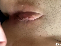 Enthousiasteling, Dichtbij, Sperma shot, Hardcore, Hd, Ruw, Geschoren, Tiener