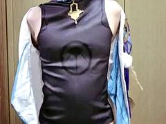 Femboy Scaramouche 5: Anal, Cumshot  Solo Trans Porn