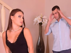 Жопа, Большая жопа, Брюнетки, Семяизвержение, Платье, Ласковые ручки, Лизание, Молоденькие