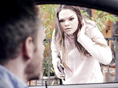 デカ尻, ブロンド, フェラチオ, 指いじり, 手コキする, 剃毛, ティーン