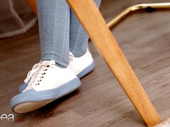 チェコ, 眼鏡, ヒール, レズビアン, 小柄, 生徒, ティーン, オッパイの