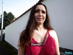 アメリカ人, お尻, フェラチオ, チェコ, アウトドア, ハメ撮り, 公共, オッパイの