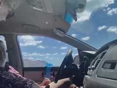 Leie, Auto, Paar, Europäisch, Behaart, Nackt, Muschi, Ehefrau