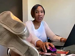 Noire, Noir ébène, Pieds, Fétiche