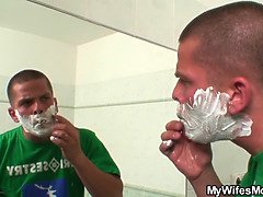 ぽっちゃり, デカパイ, 浮気者, お婆さん, 手コキする, 熟年, 母