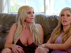 Stepmom, three-way, finger-tickling