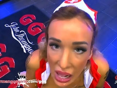 フェラチオ, ぶっかけ, イく瞬間, チン, 乱交, ドイツ人, グループ, 淫乱熟女