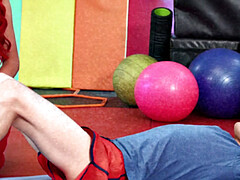 Sucer une bite, Queue, Doigter, Gym, Énorme, Mère que j'aimerais baiser, Chatte, Nénés