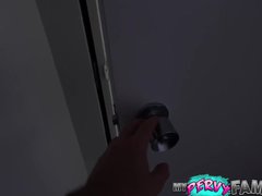 デカパイ, フェラチオ, ズームショット, イく瞬間, 模索, 母, 息子, オッパイの