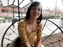 Cul, Sucer une bite, Brunette brune, Mignonne, En levrette, Léchez, Pov, Rasée