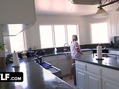 Grosse titten, Blondine, Geile alte tussi, Spermaladung, Schwanz, Kompletter film, Hardcore, Hd