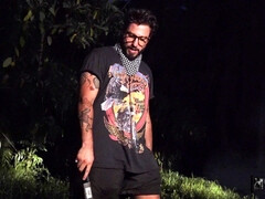 素人, ブロンド, フェラチオ, 浮気者, バック, ピアス, スパンキング, 三人