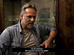 美女, デカパイ, ブロンド, フェラチオ, フェティッシュ, 手コキする, 三人, オッパイの