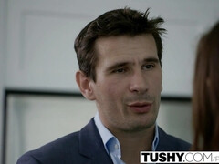 Anaal, Kont naar mond, Bruinharig, Lul, Sperma in gezicht, Hakken, Ondergoed, Kousen