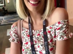 Blonde, Sucer une bite, Exhib, Hard, Pov, Public, Chatte, Adolescente