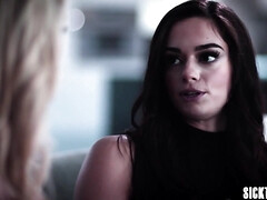 Sucer une bite, Brunette brune, Queue, Hard, Hd, Plan cul à trois