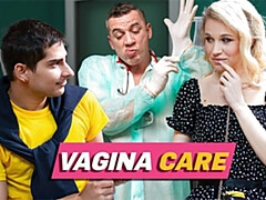 ブロンド, 浮気者, 医者, 試験, Hd, 淫乱熟女, オマンコ, 妻