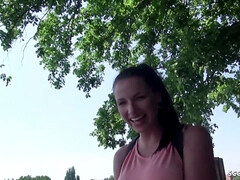 Amateur, Anal, Verga grande, Tetas grandes, Universidad, Alemán, Al aire libre, Público