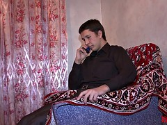 Cuck boyfriend watches his girlfriend getting fucked