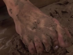 Fétiche, Fétiche des pieds, Lesbienne, Lingerie, Orgasme, Chatte, Rasée, Tatouage