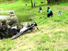 Public Nudity 8 Naked in front of the fishermen