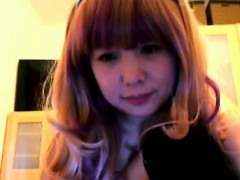 Amateur, Asiatique, Solo, Adolescente, Nénés, Webcam